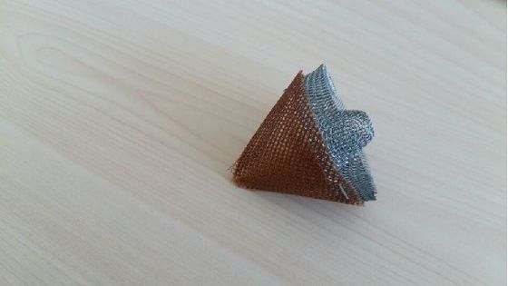 알칼리 없는 유리섬유 주조 필터  Mesh와 함께 특수 모양의 알루미늄 액정 필터