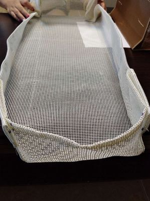무료 샘플과 3 년의 유통 기간과 함께 사용자 정의 필터 캡 유리 섬유  Mesh