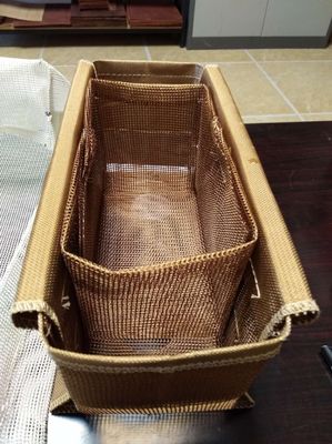 고 실리카 유리섬유 필터 가루용 크기의 알루미늄 액체 필터 맷