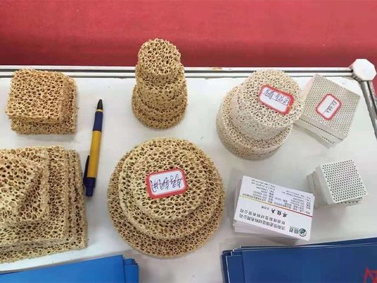 0.01mm Molding Ceramic Foam Filter for Aluminum Foundry in Any Form 알루미늄 발사소 어떤 형태로든