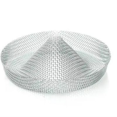 용광 알루미늄 필터링을 위해 다이아몬드 홀 모양 유리 섬유 필터  Mesh