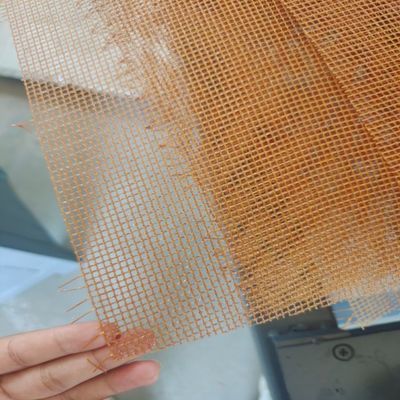 용광 알루미늄 필터링을 위해 다이아몬드 홀 모양 유리 섬유 필터  Mesh