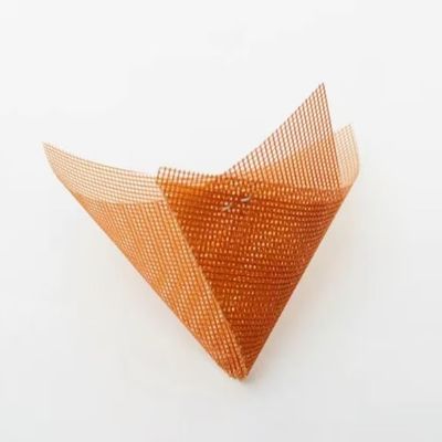 사용자 정의 크기의 액체 필터 캡 0.35-0.5mm를 위한 유리 섬유  Mesh Casting Strainer