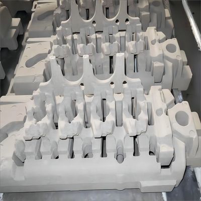 산업용 액체 냉동 상자 합금, 원자재 모래와 브레이크 패드 접착제