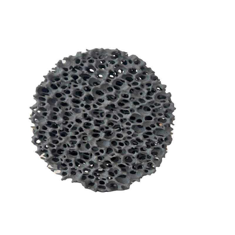 00.01mm 용도 실리콘 탄화물 세라믹 폼 필터 플레이트
