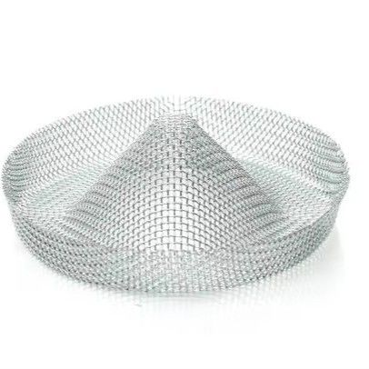 사용자 정의 크기의 액체 필터 캡 0.35-0.5mm를 위한 유리 섬유  Mesh Casting Strainer